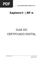 Guia SapiensNFe Certificado Digital