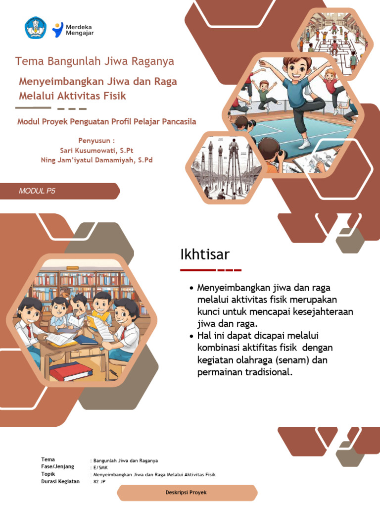 Modul Keseimbangan Jiwa Raga SMK | PDF
