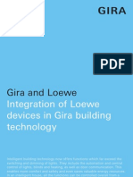 Gira and Loewe: Integration of Loewe Devices in Gira Building Technology
