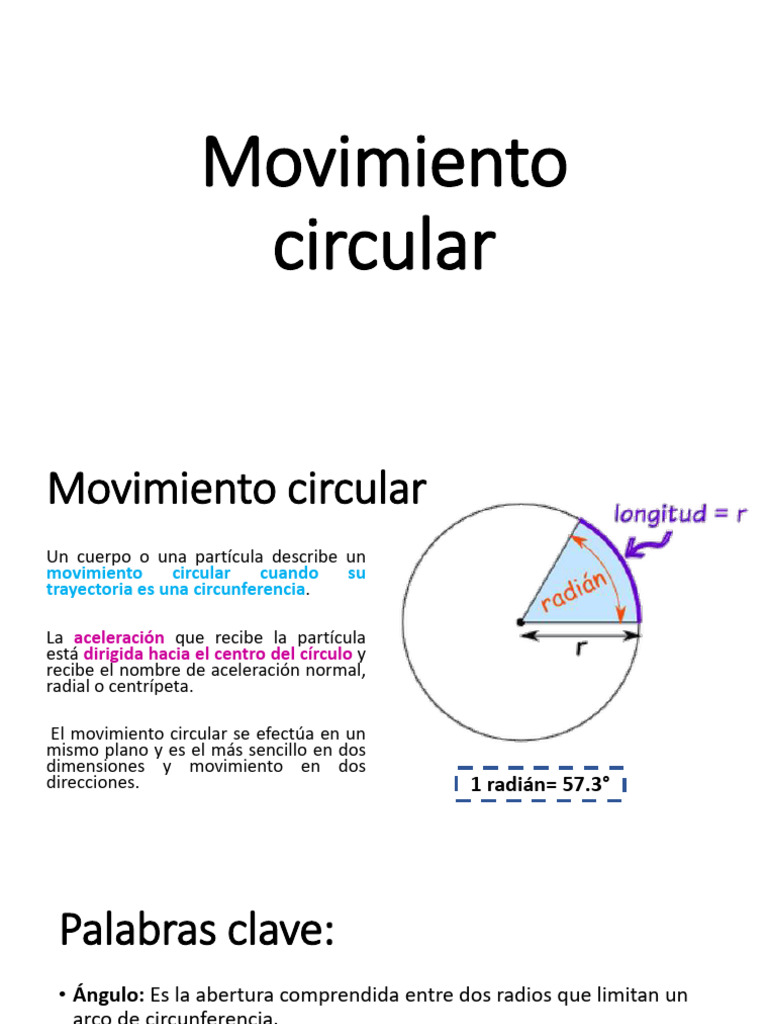 Movimiento Circular | PDF