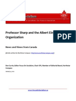 Professor Sharp and the Albert Einstein Organization