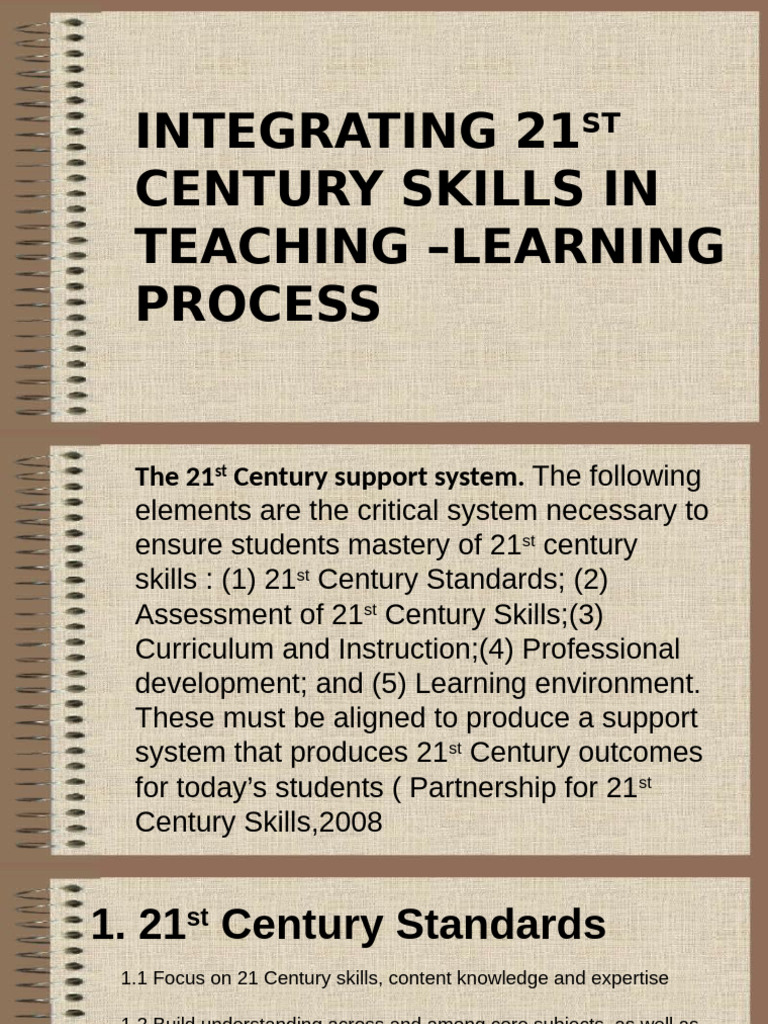 Integrating 21st Century Skills in Education | PDF | Educational ...