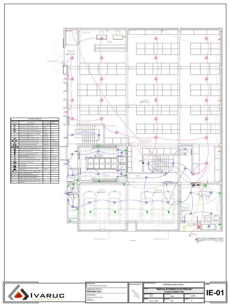 Plano El ctrico Planta Baja PDF
