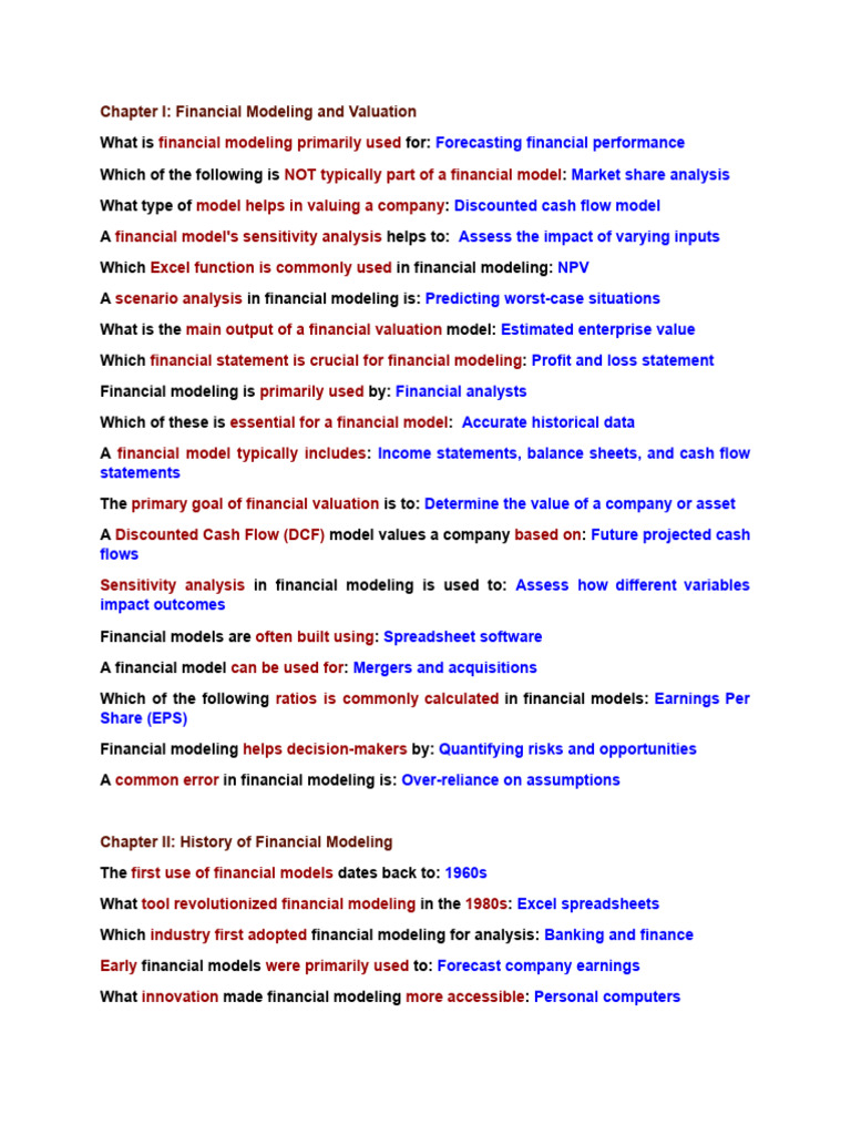 FM Rev Chap 1 - 8 | PDF | Discounted Cash Flow | Yield (Finance)