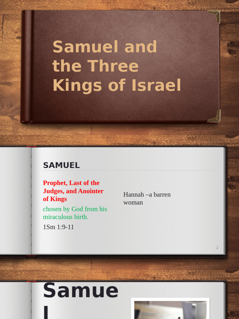 Samuel and the Kings of Israel: A Summary | PDF | David | Books Of Samuel