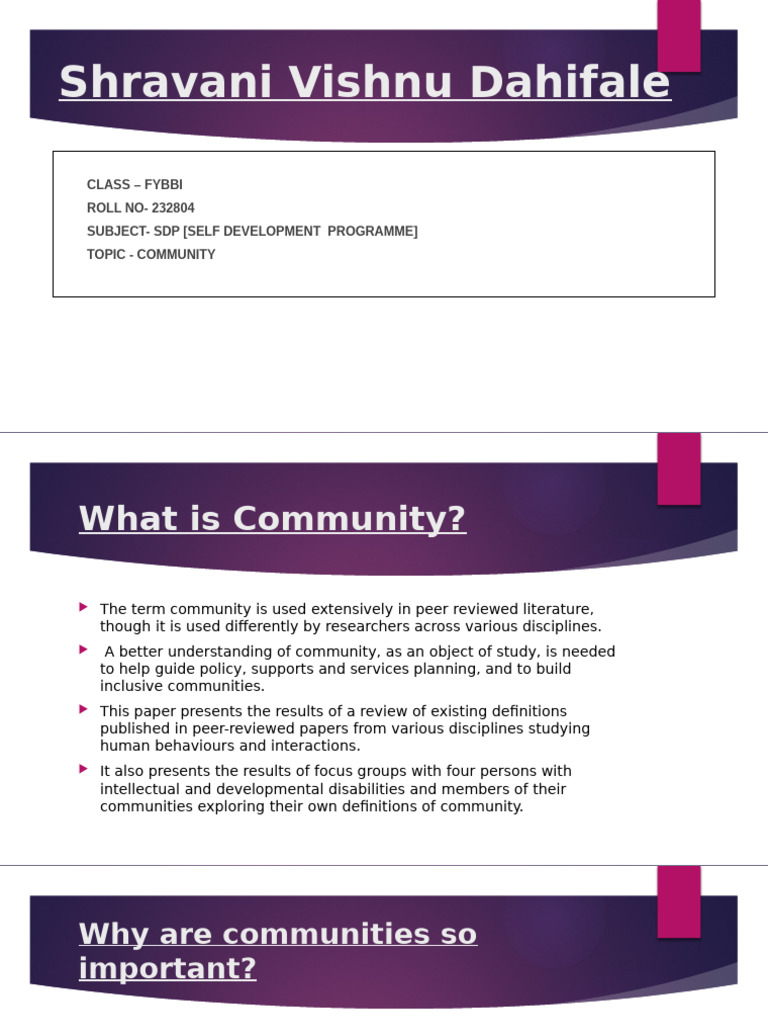 Shravani Community | PDF