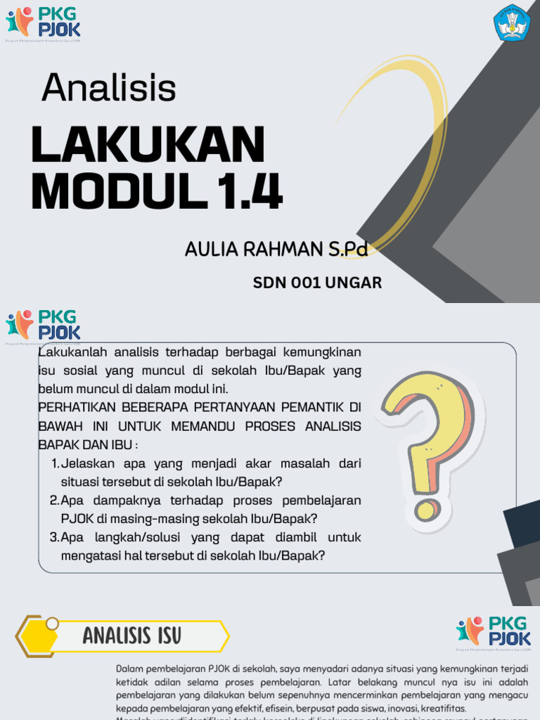 Analisis Modul 1.4 Aulia Rahman | PDF