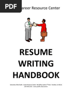 The Career Resource Center: Resume Writing Handbook