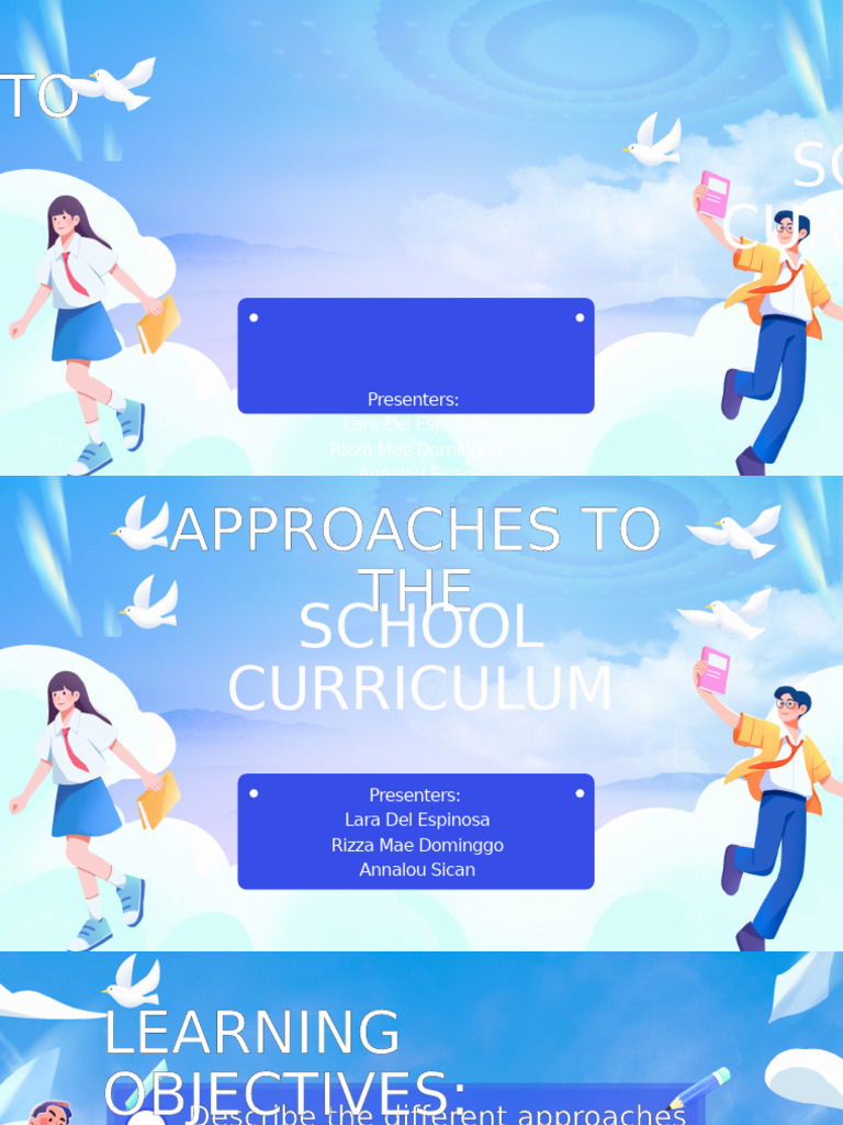 Approaches to School Curriculum Explained | PDF | Curriculum | Learning