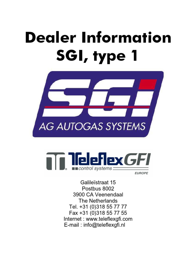 Wiring Diagram AutoGas SGI PDF Fuel Injection Electrical Connector