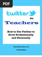 Download Twitter for Teachers by Dr Sarah Elaine Eaton SN78279977 doc pdf