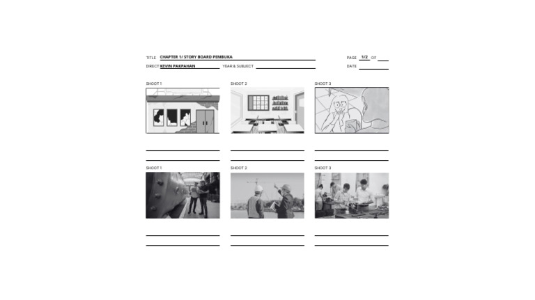 CHAPTER 1 STORY BOARD | PDF