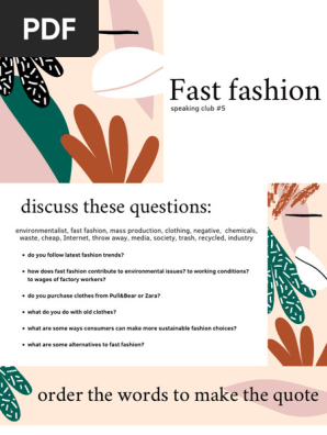 Fast Fashion
