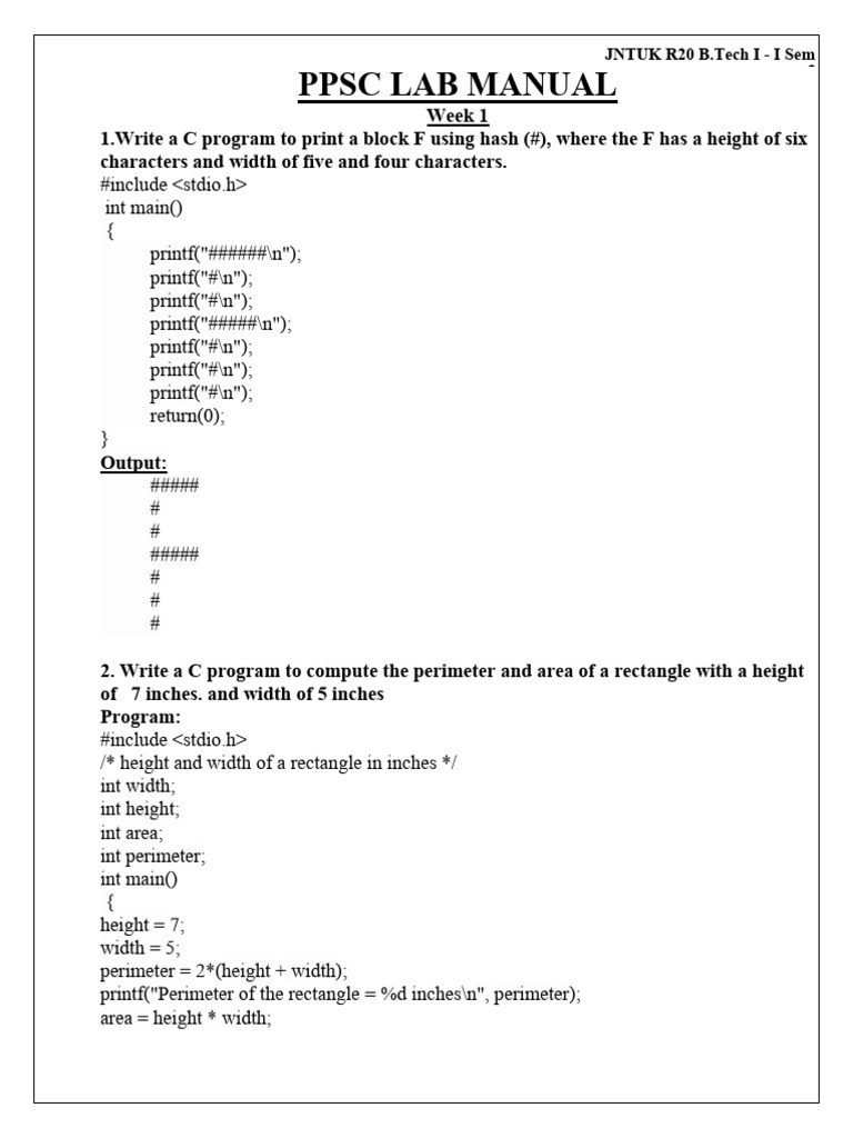 Lab manual ppsc pdf pointer computer programming area