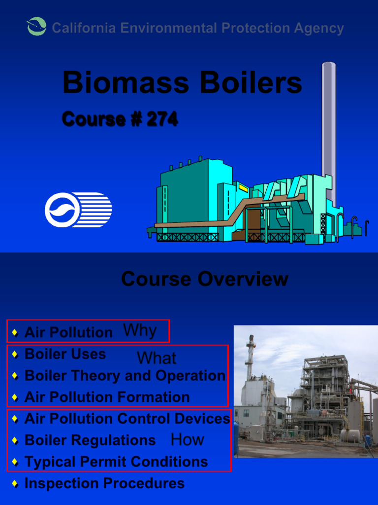 Biomass Boiler Operations and Emissions | PDF | Boiler | Steam