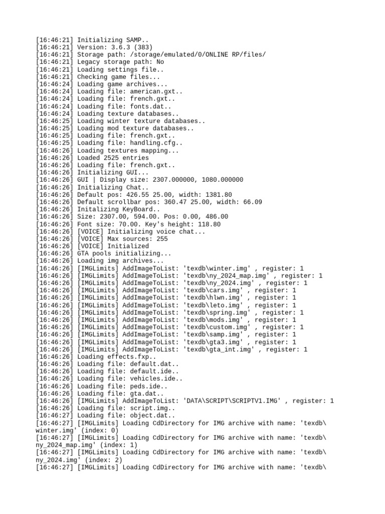 Samp log pdf computing software