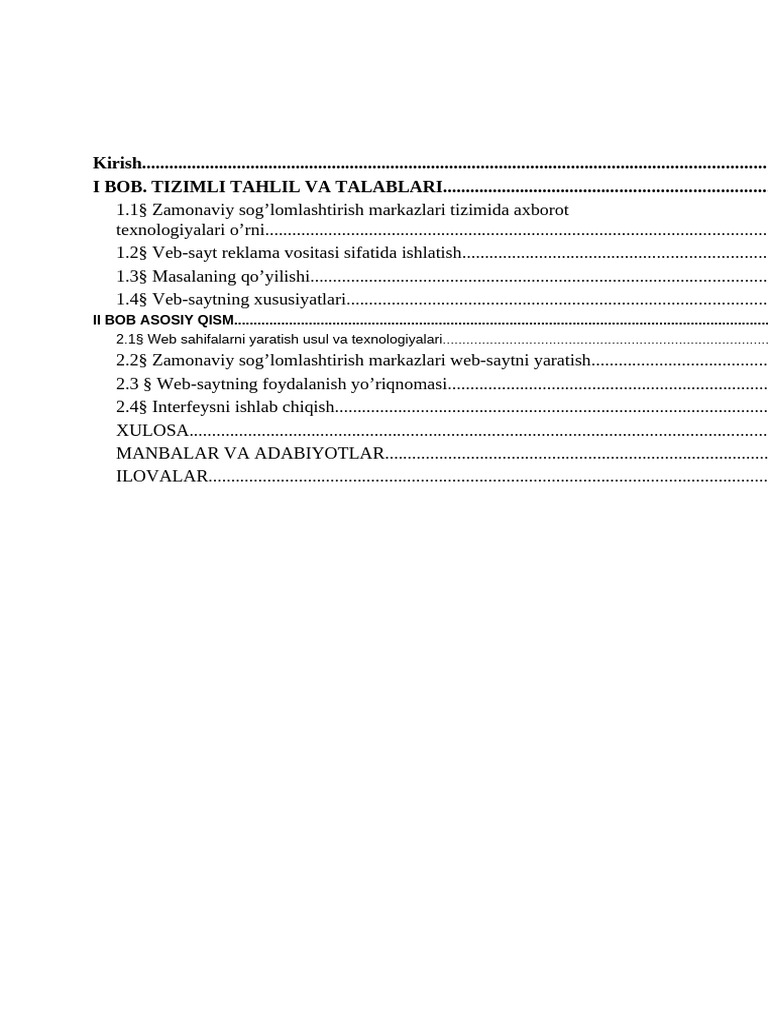 Kirish 2 pdf