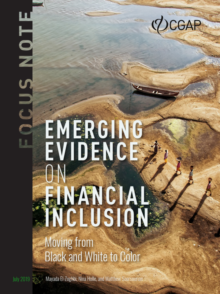FocusNote Emerging Evidence On Inclusion CGAP | PDF | Microcredit | Poverty