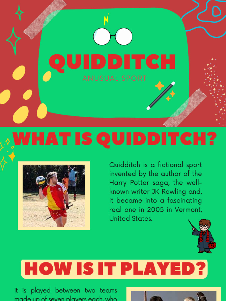 Quidditch: The Sport of Broomsticks | PDF