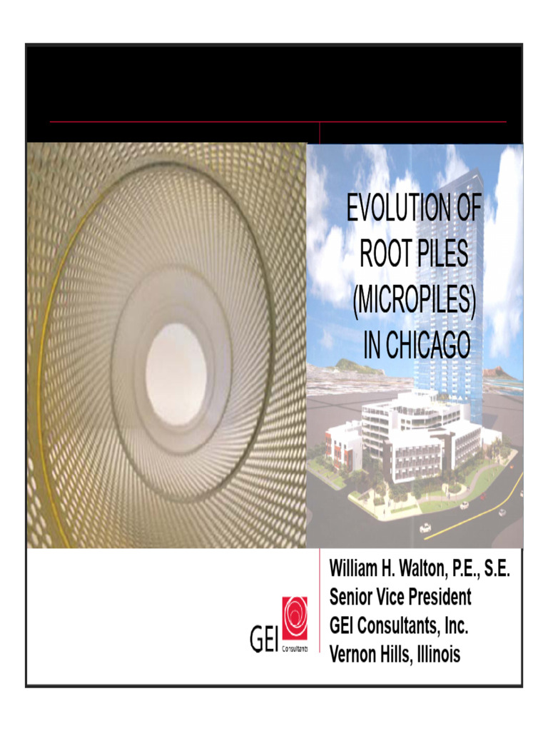 Micropiles (PDFDrive) | PDF | Deep Foundation | Materials
