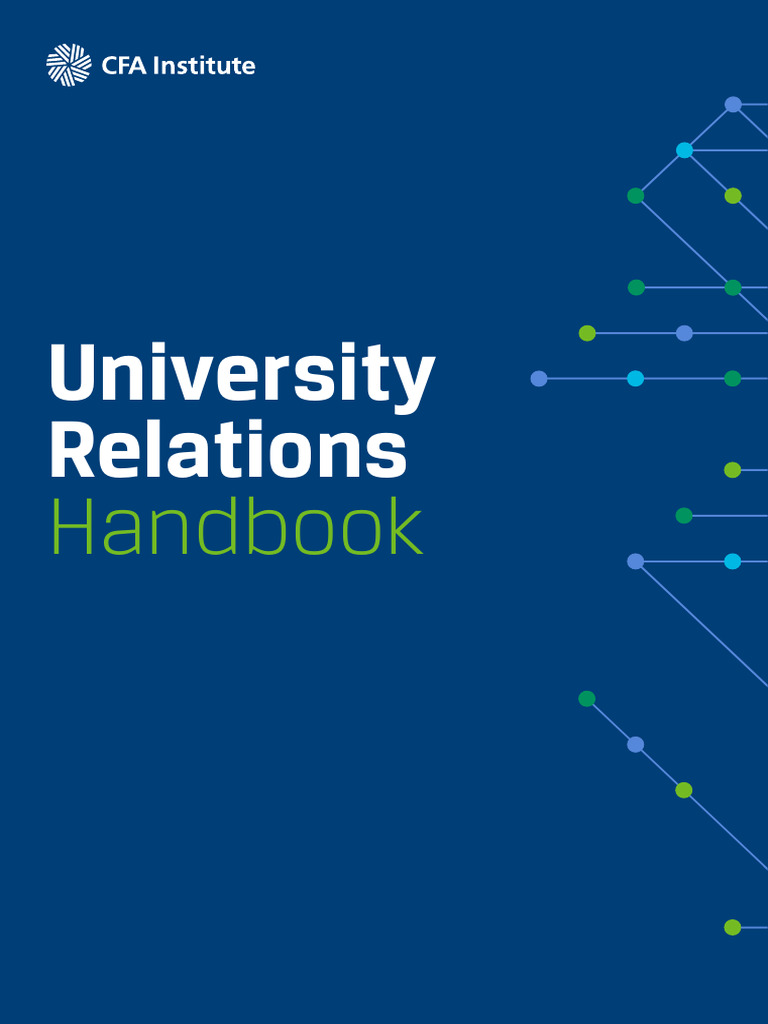University Relations Handbook | PDF | Curriculum