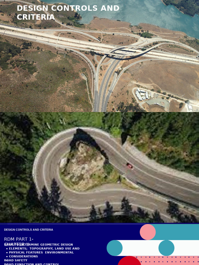 Geometric Design Controls for Roads | PDF | Traffic | Road