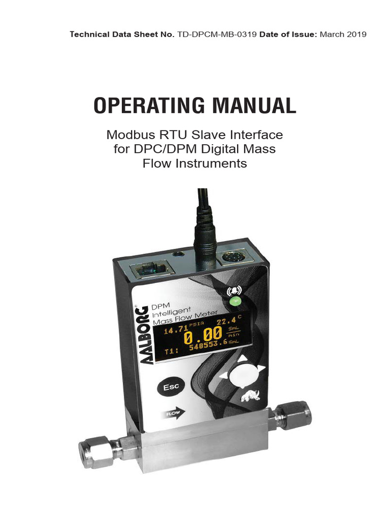 DPMC Modbus Manual TD DPCM MB 0320 | PDF | Computing | Computer ...