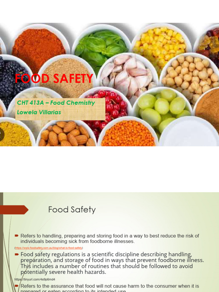 Essential Food Safety Guidelines | PDF | Food Safety | Foodborne Illness