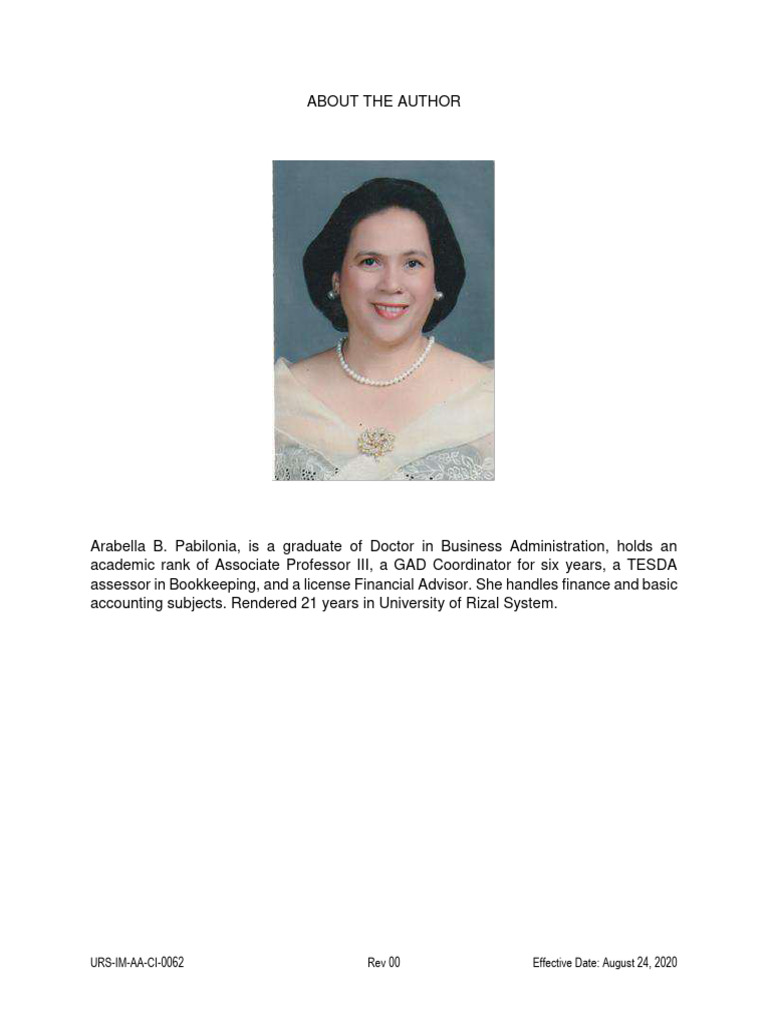 Personal Finance Module 1 3 Pdf Present Value Certified Public