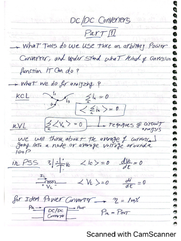 Dc Dc Converters Part 1 Pdf