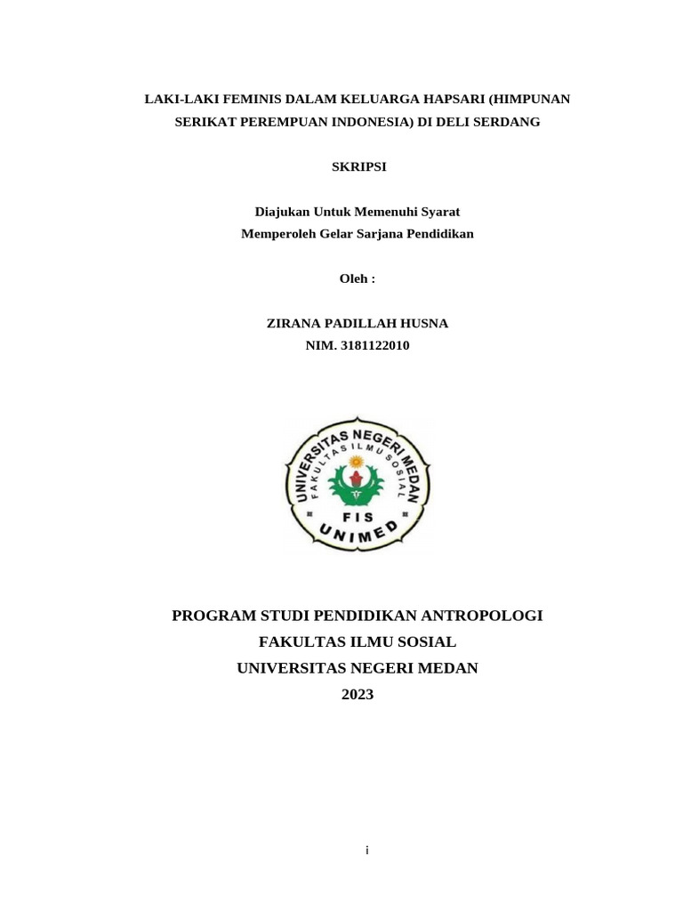 Laki-laki Feminis di Keluarga Hapsari | PDF