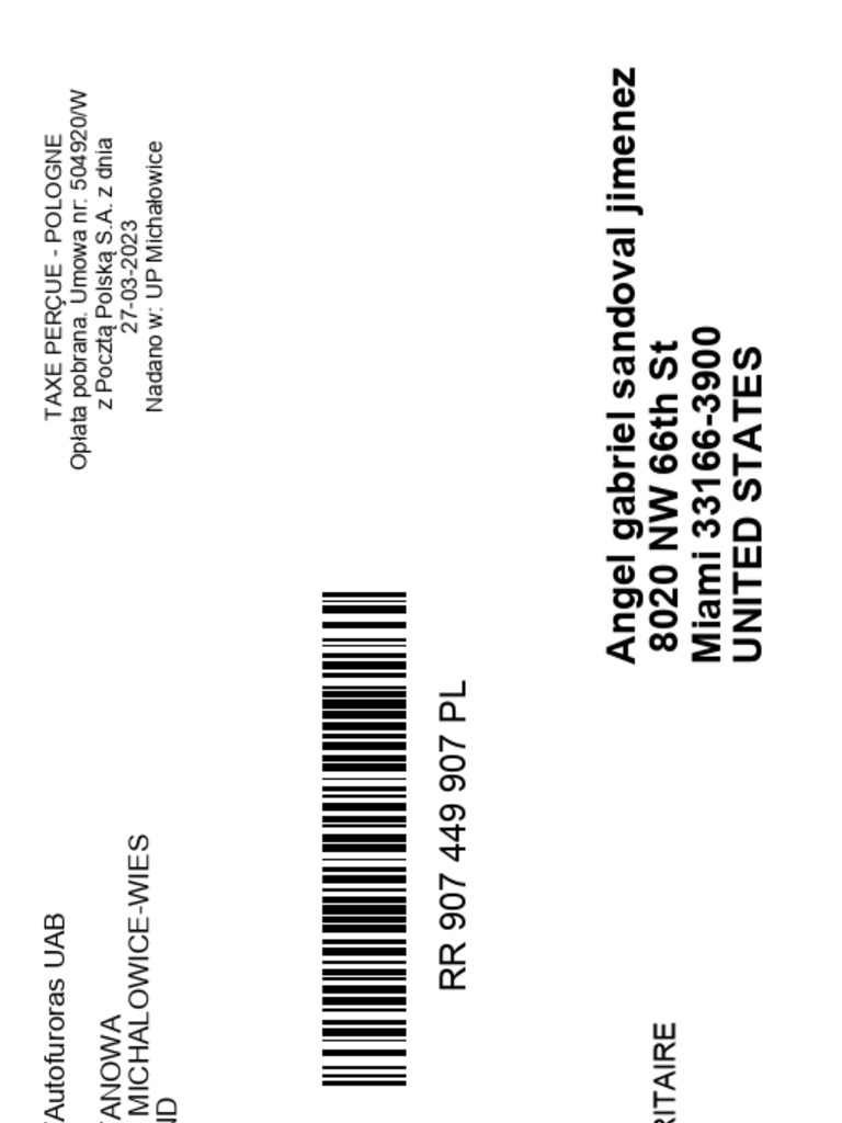 Label Autofuroras Uab | PDF