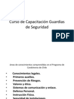 Curso de Capacitación Guardias de Seguridad