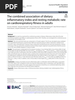 Cardiorespiratory Fitness