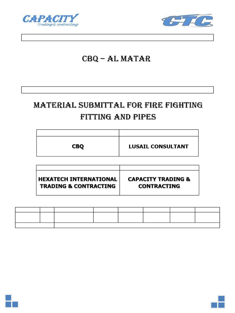 Technical Submittal for Approval | PDF | Electrical Wiring | Pipe ...