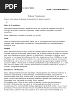 Tipos de cortes y transiciones en cine | PDF