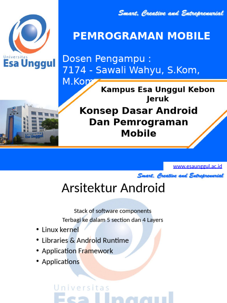 Pertemuan 3 - Dasar Android Bagian 1 | PDF | Android (Operating System ...