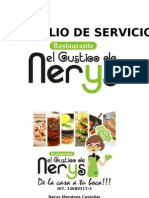 Port A Folio de Servicios El Gustico de Nerys