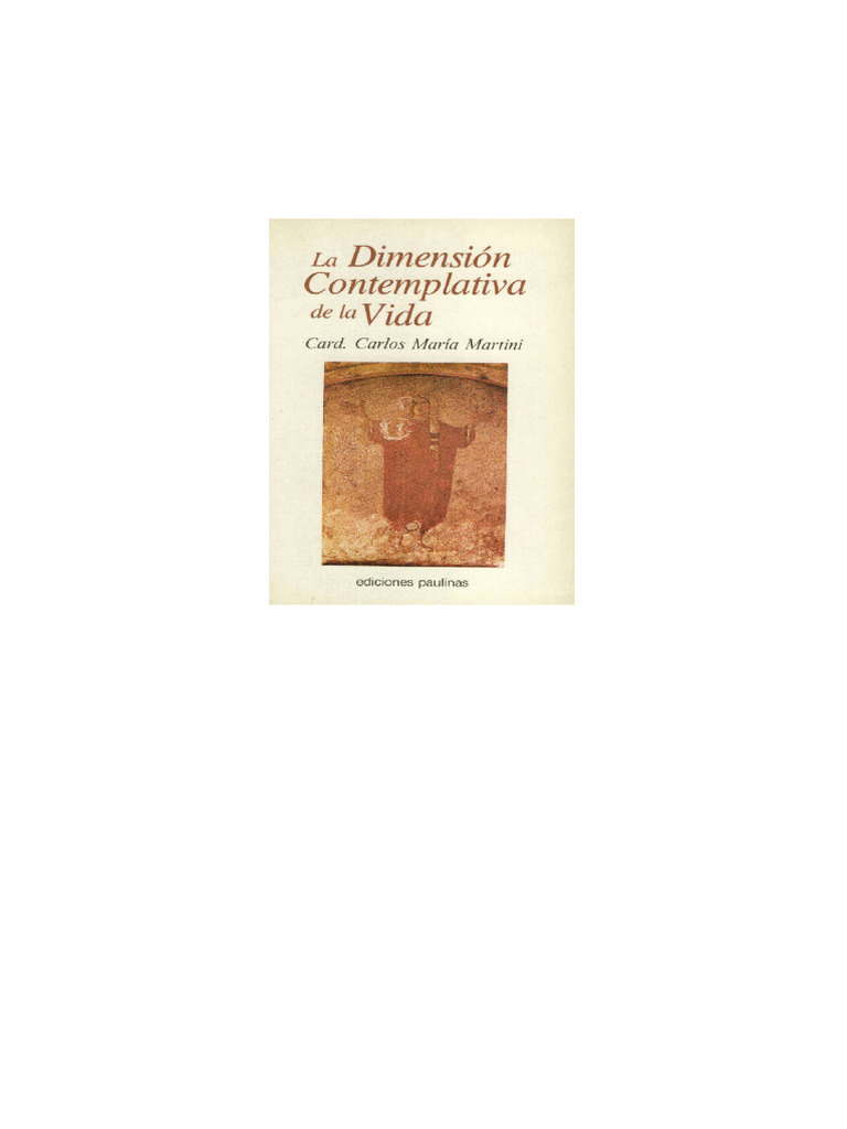 Dimensión Contemplativa de la Vida | PDF | eucaristía | Oración