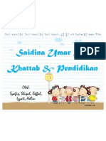 Saidina Umar Al-Khattab & Pendidikan