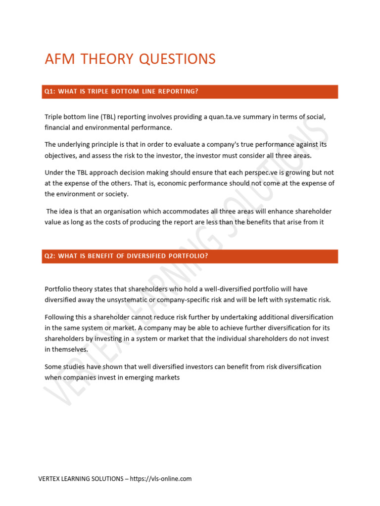 TBL Reporting and Investment Appraisal Insights | PDF | Swap (Finance ...