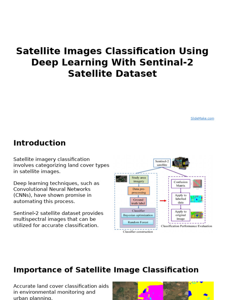 Deep Learning for Satellite Image Classification | PDF | Deep Learning ...