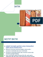 Teori Motif Batik
