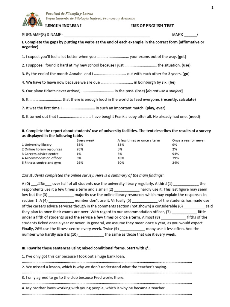 Mosaic CLB Test Instructions | PDF | Linguistics | Grammar