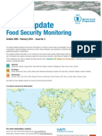 Global Update Food Security Monitoring
