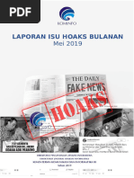 Laporan Isu Hoaks Bulanan Maret 2019 | PDF