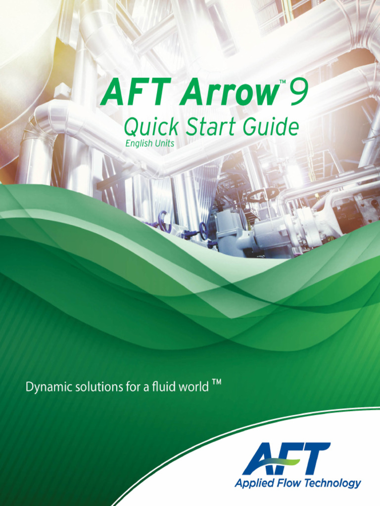 AFT Arrow9 Quick Start English Units | PDF | Fluid Dynamics | Gases