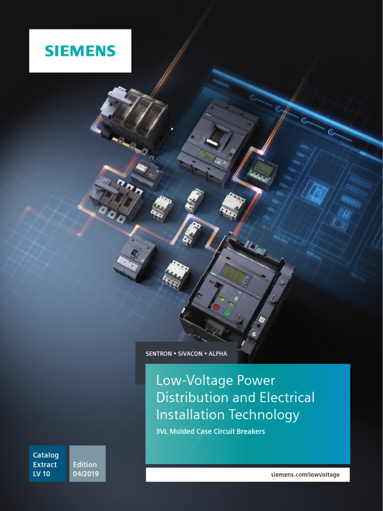 Siemens 3VL Circuit Breakers Catalog | PDF | Electricity | Electrical ...