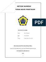 Download Laporan Akhir Metnum Dwi by Rathi Yusnovia SN78293461 doc pdf