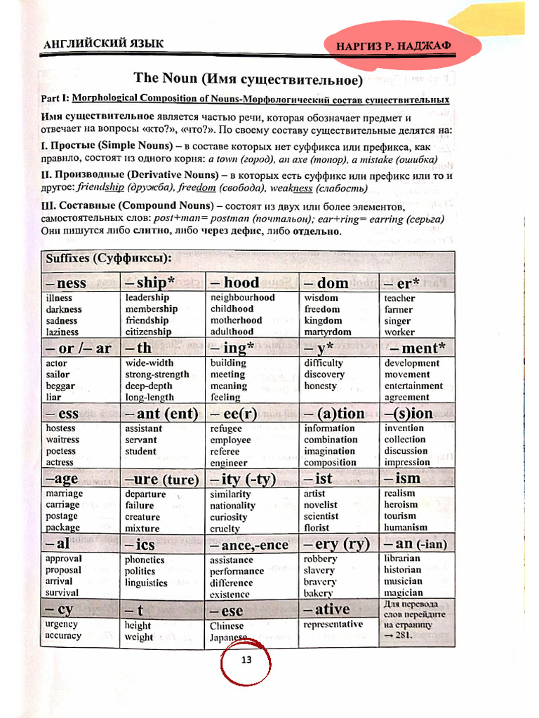 Noun 89 10 Grades | PDF